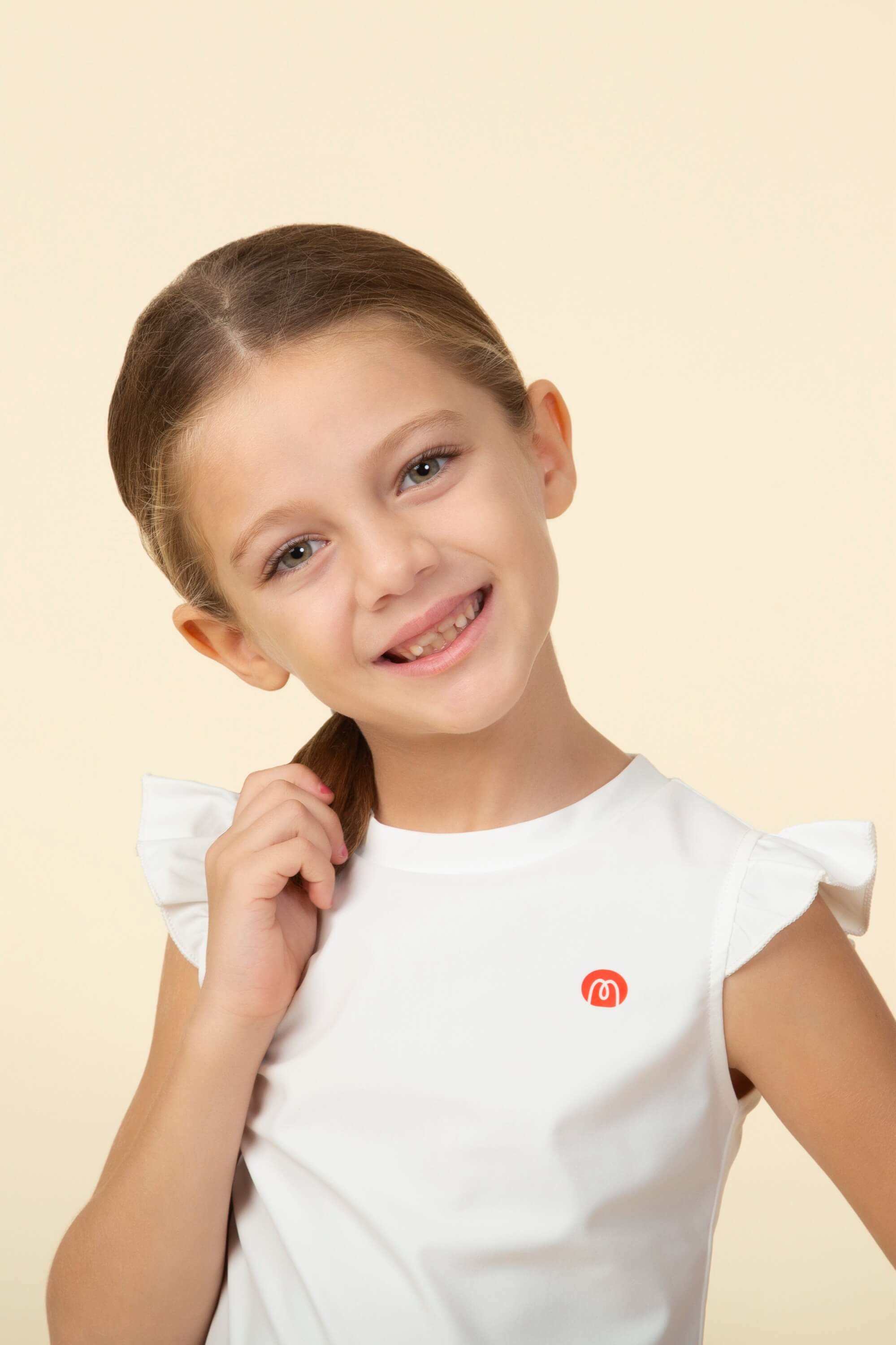 Butterfly Top Pure White