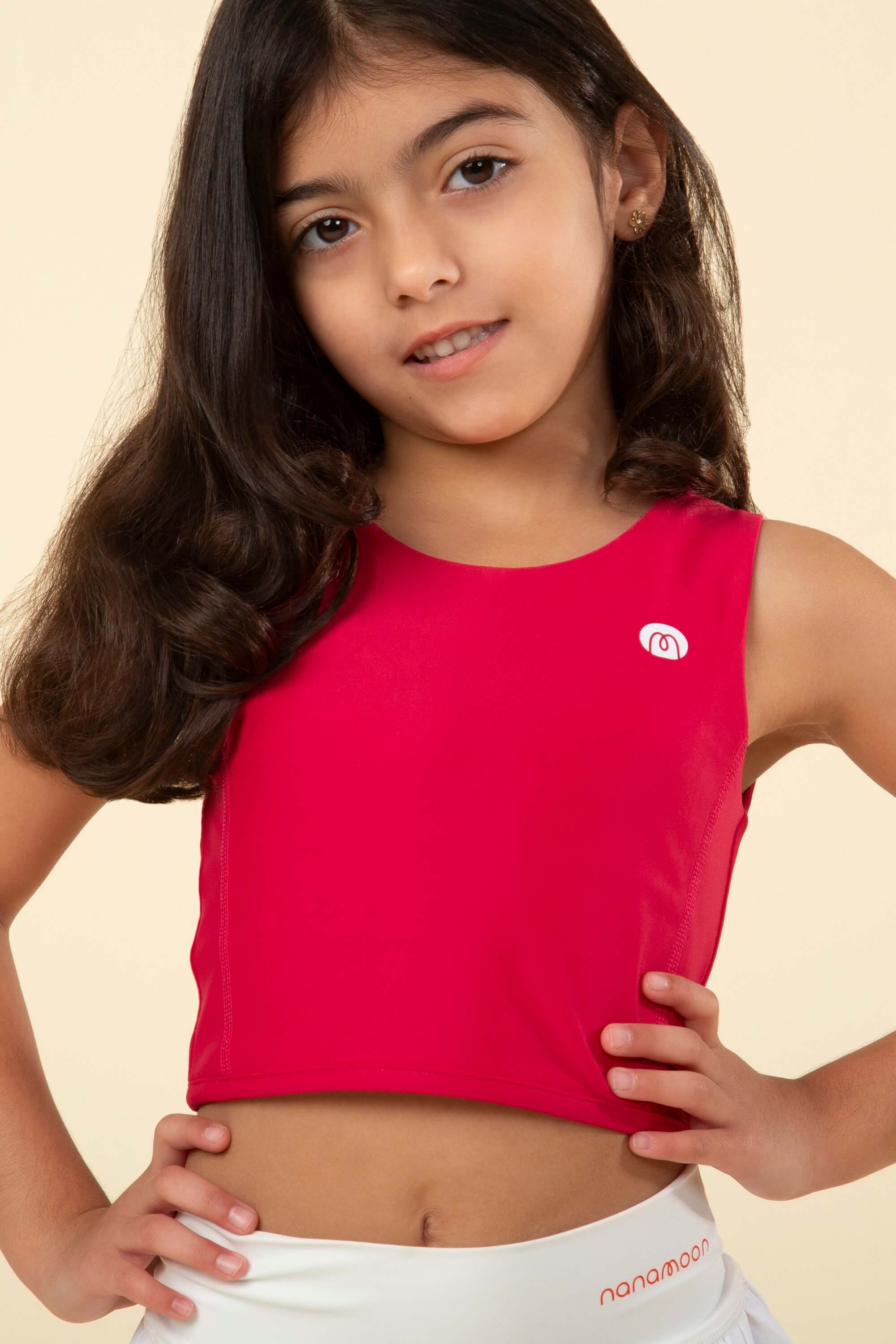 Flow crop top Lively Fushia