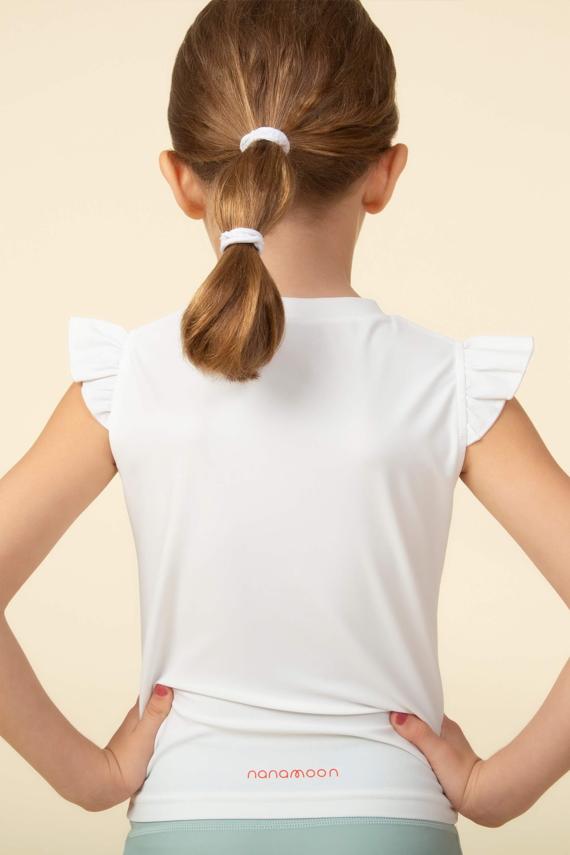 Butterfly Top Pure White